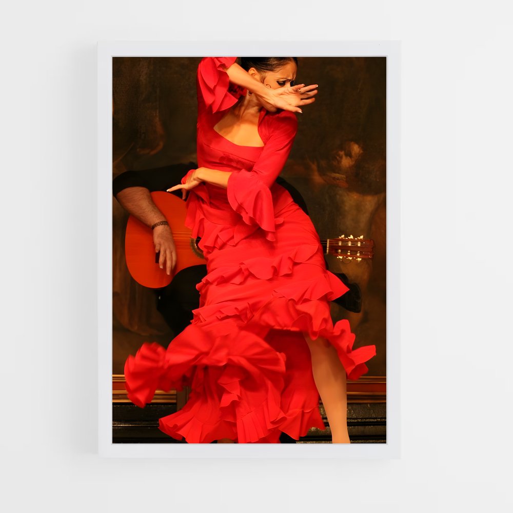 Poster Flamenco Éternel – affiche Danse (vue 3)